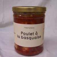 Poulet à la Basquaise