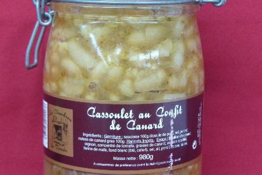 Grand cassoulet au confit de canard 